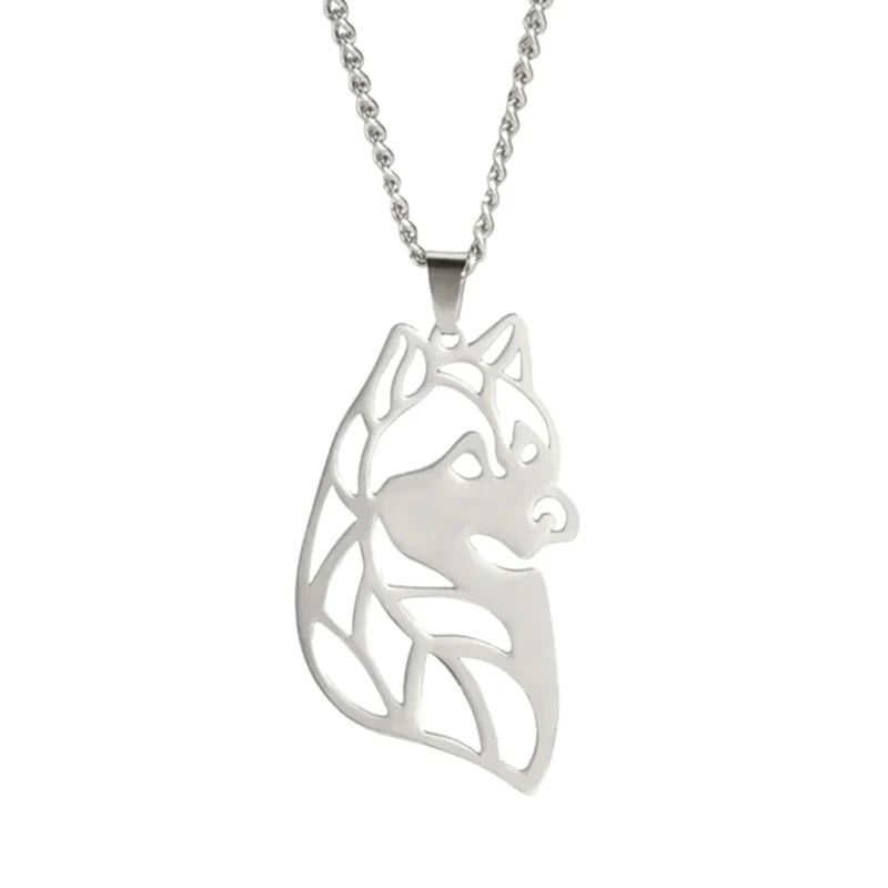Collier Loup Femme
