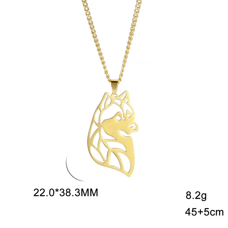 Collier Loup Femme