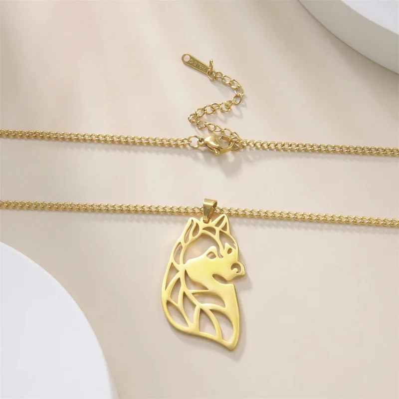 Collier Loup Femme