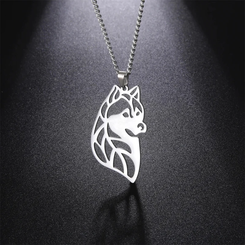 Collier Loup Femme