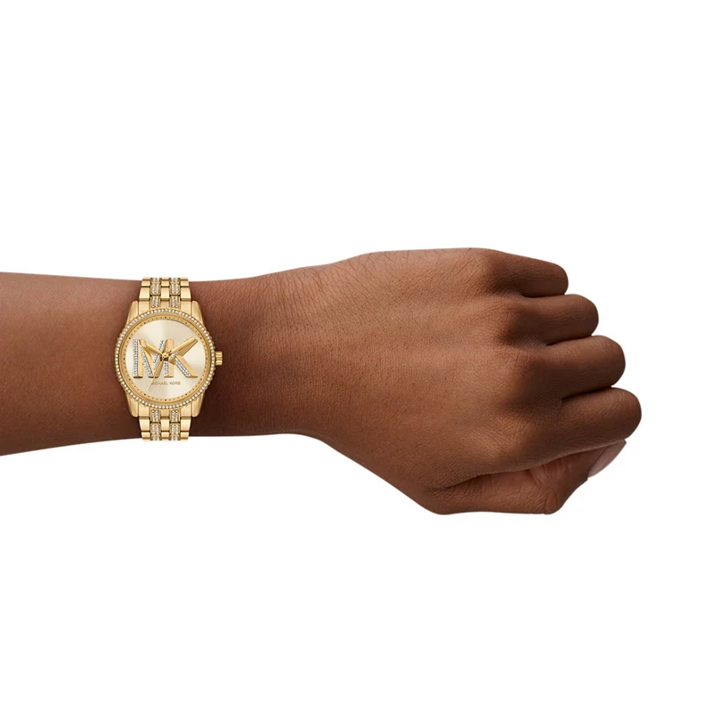 Michael Kors Mini Bryant Montre Femme Dorée MK7540