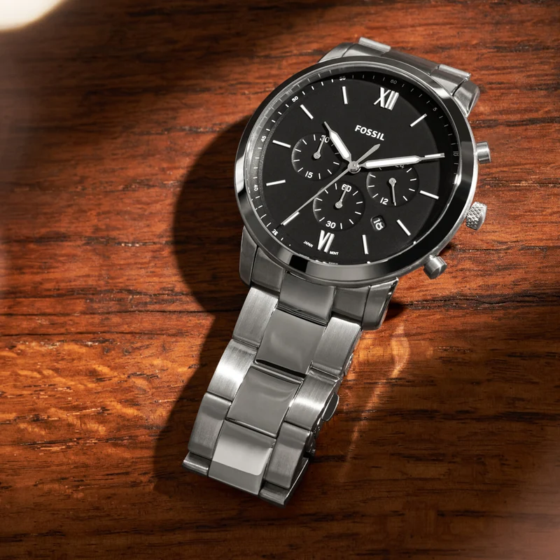 Fossil Neutra Chrono Hommes Montre Argent FS5384