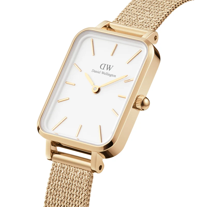 Daniel Wellington Quadro Gold Femmes Montre DW00100556