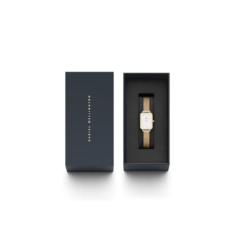 Daniel Wellington Quadro Gold Femmes Montre DW00100556
