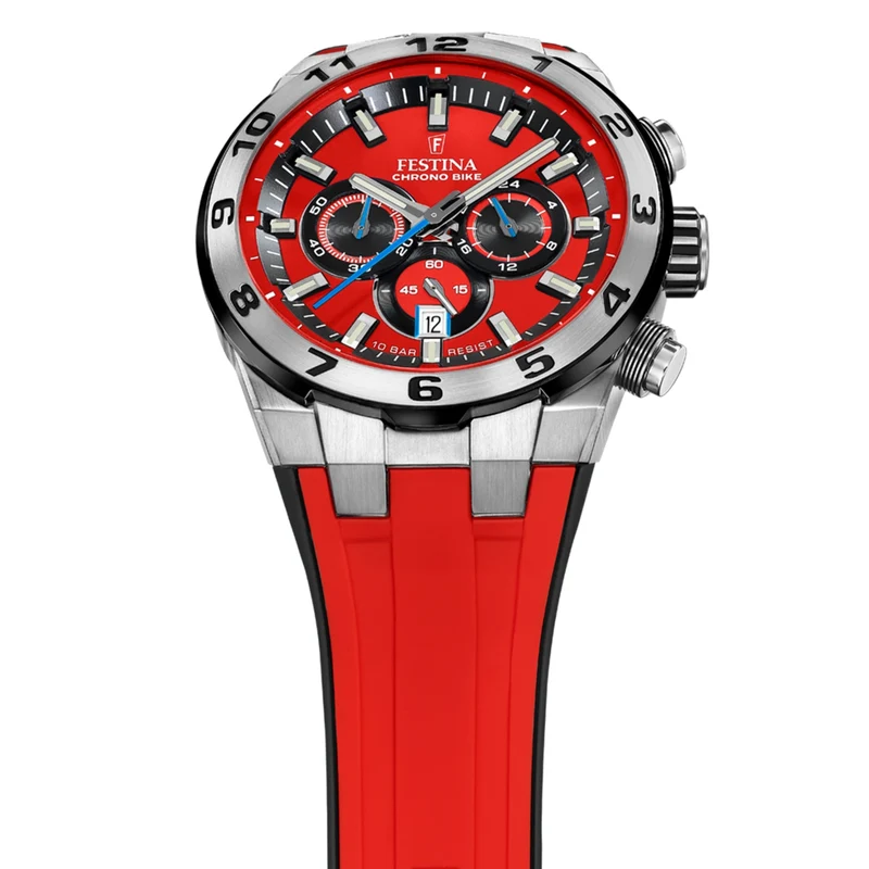 Festina Chrono Bike Hommes Montre Rouge F20671/5