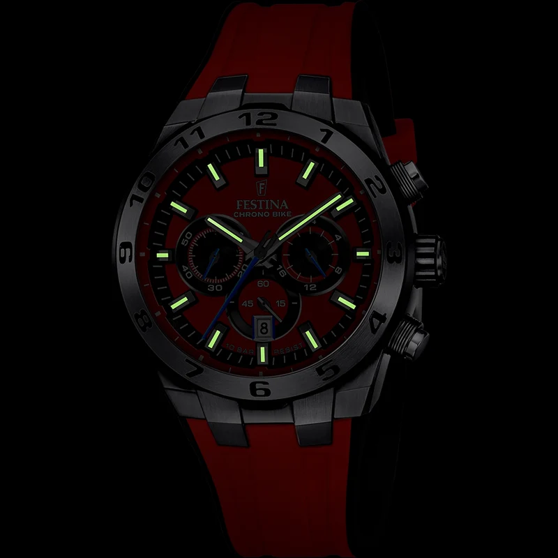 Festina Chrono Bike Hommes Montre Rouge F20671/5