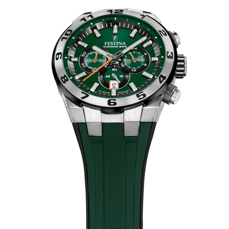 Festina Chrono Bike Hommes Montre Vert F20671/2