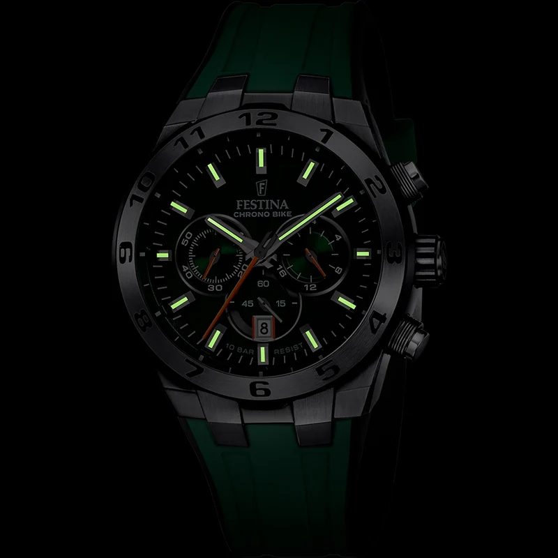Festina Chrono Bike Hommes Montre Vert F20671/2