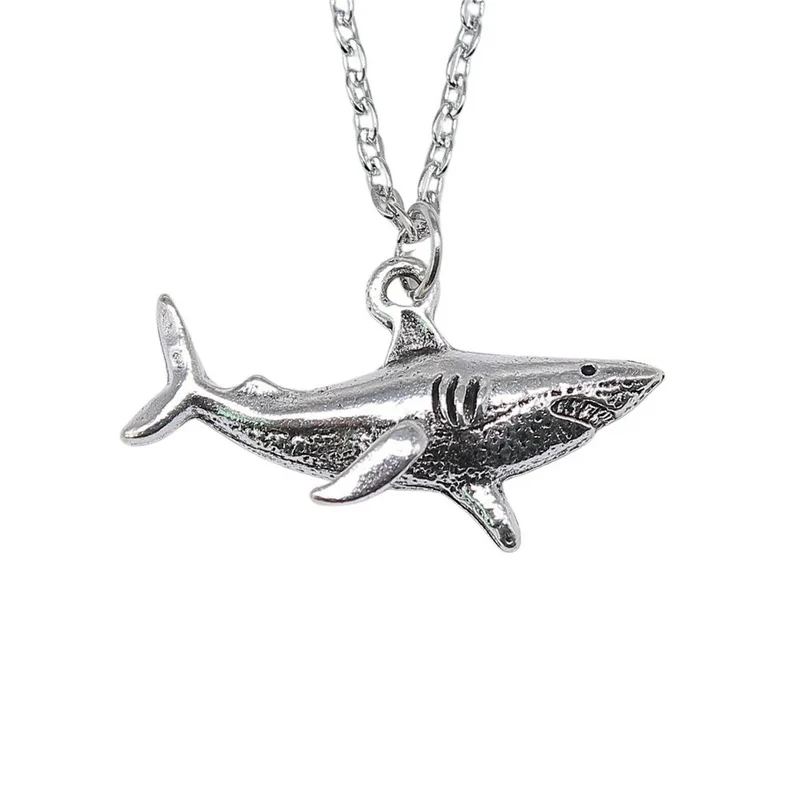 Collier Requin Acier Inoxydable
