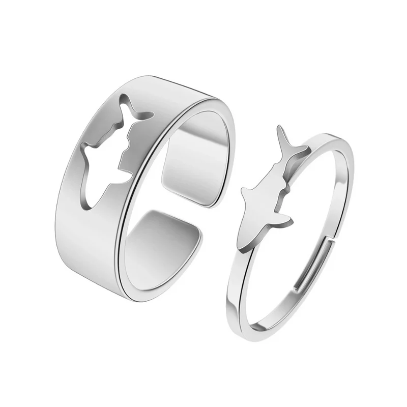 Double Bague Requin
