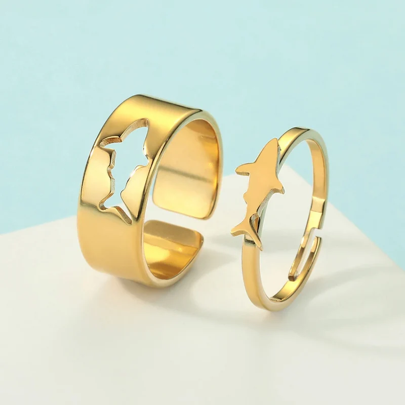Double Bague Requin