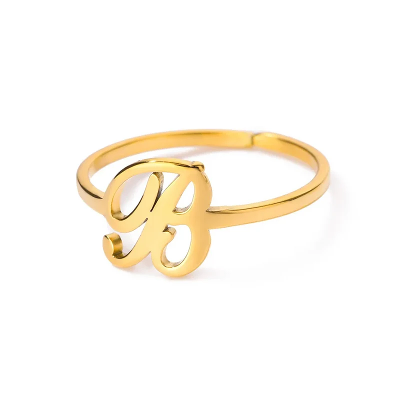 Bague Initiale Femme