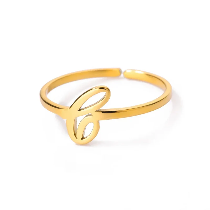 Bague Initiale Femme