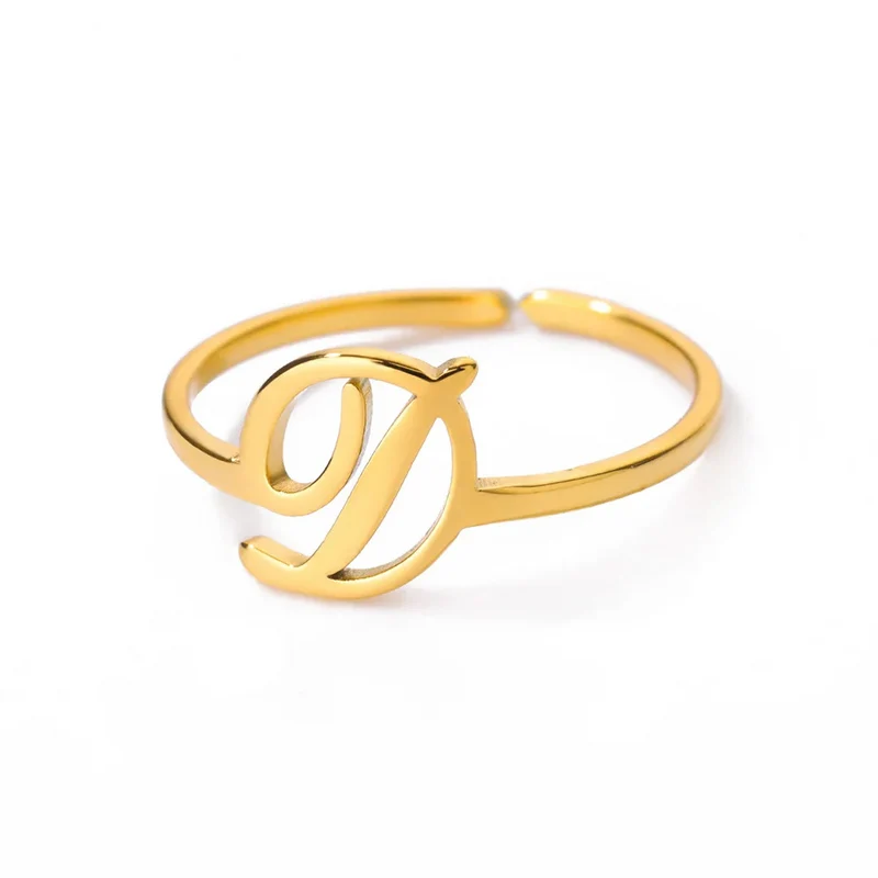 Bague Initiale Femme