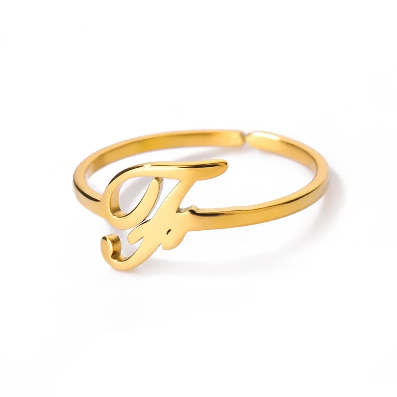 Bague Initiale Femme