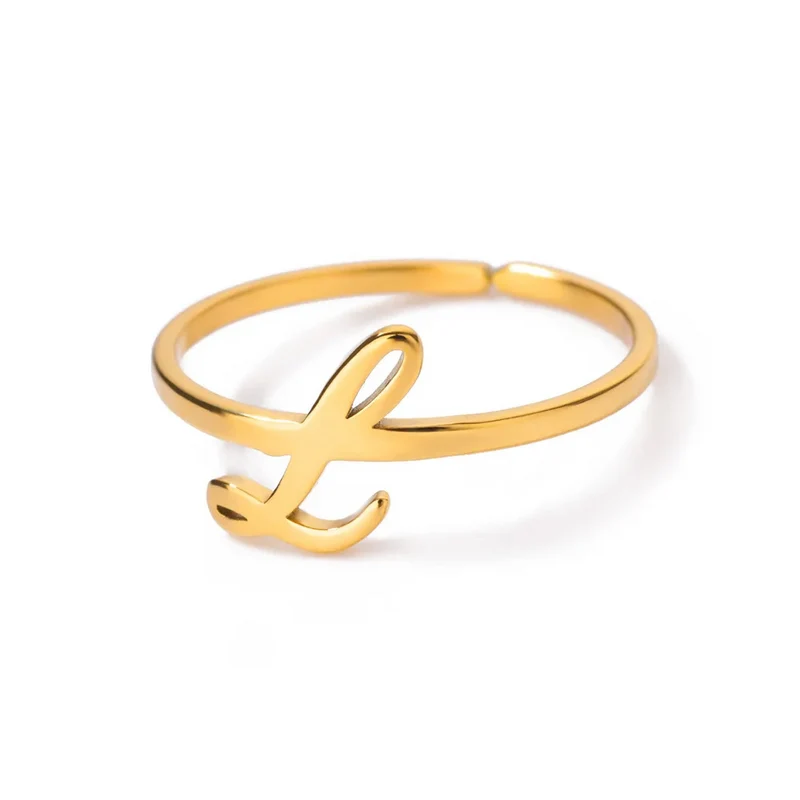 Bague Initiale Femme