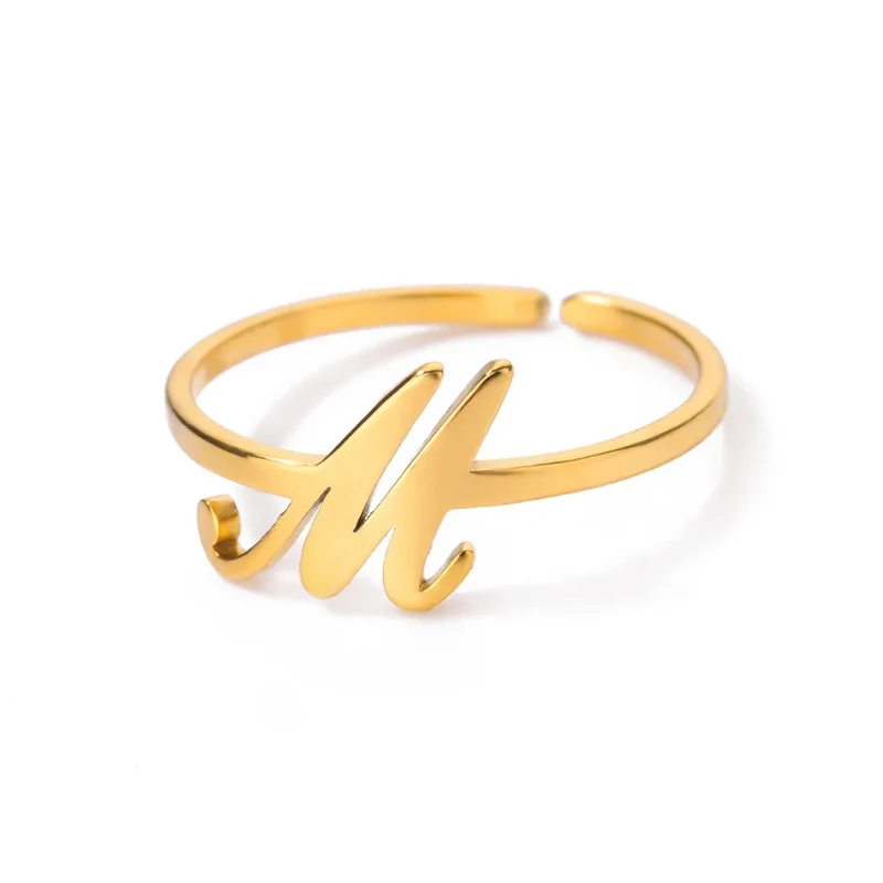 Bague Initiale Femme