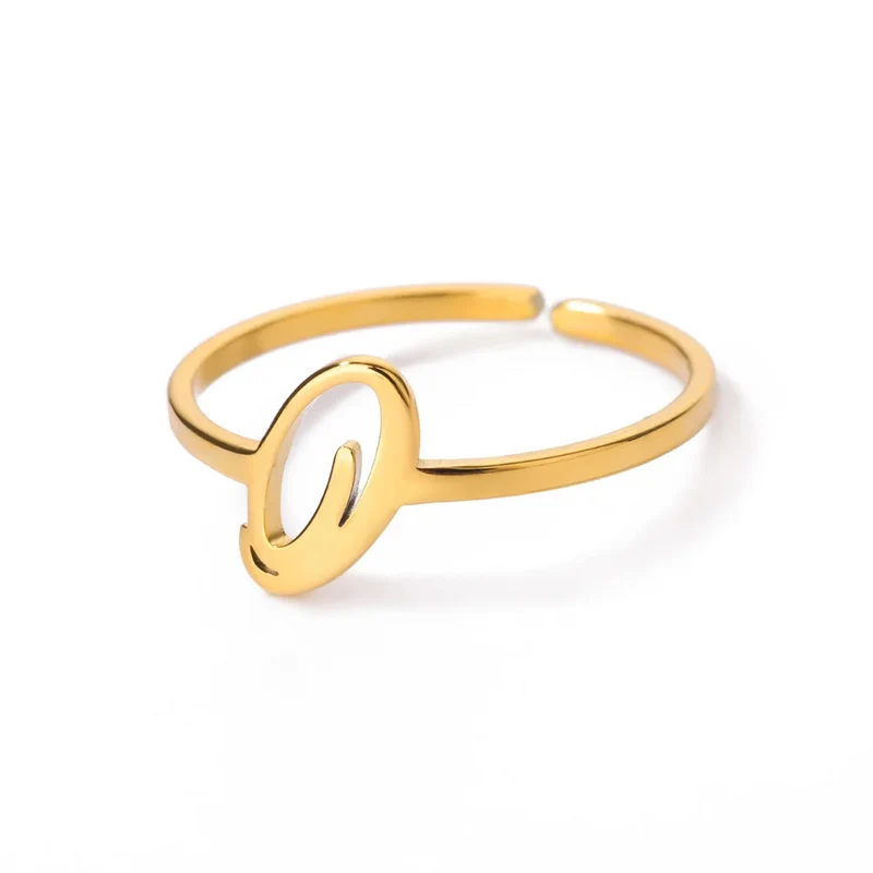 Bague Initiale Femme