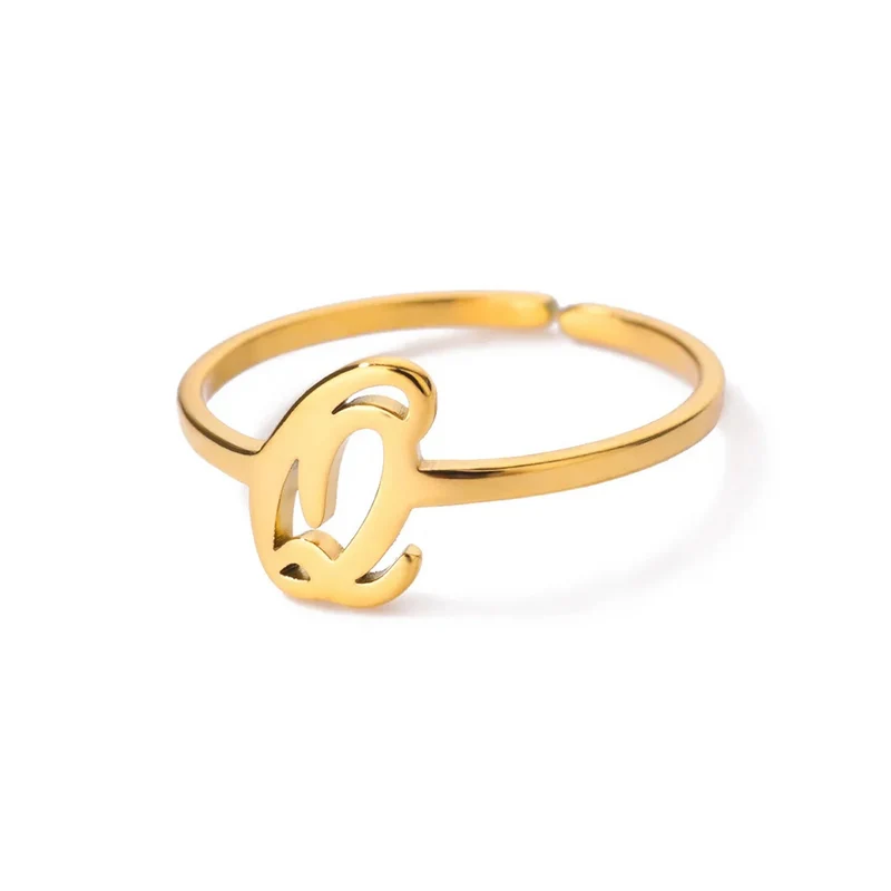 Bague Initiale Femme