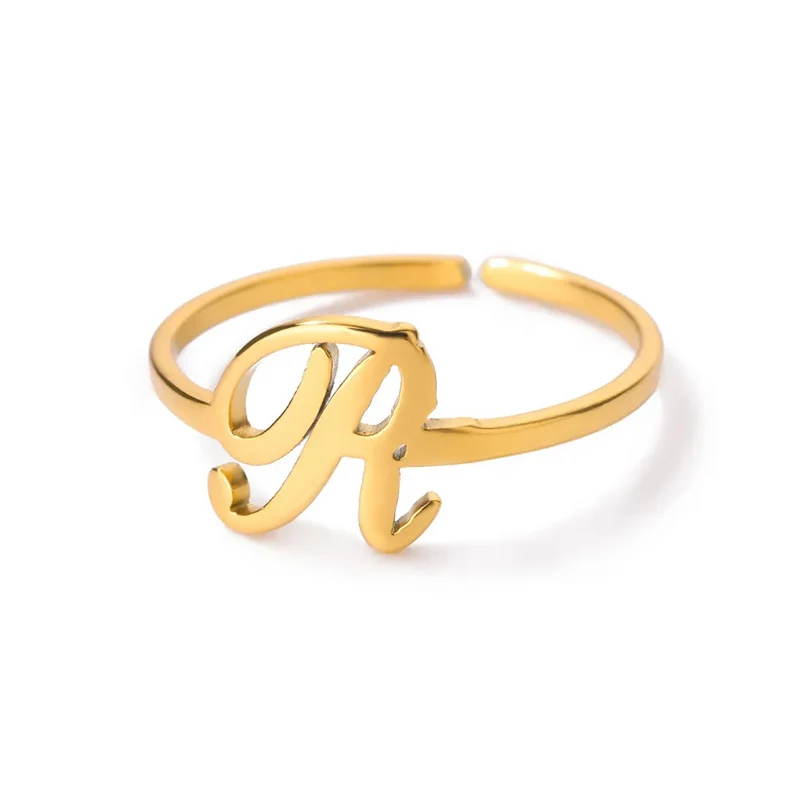 Bague Initiale Femme
