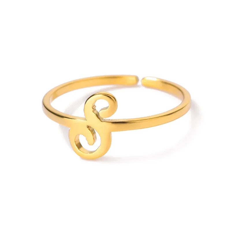 Bague Initiale Femme