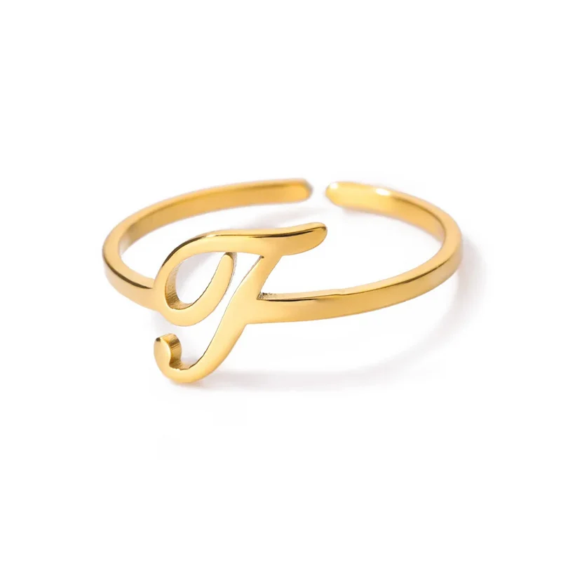 Bague Initiale Femme