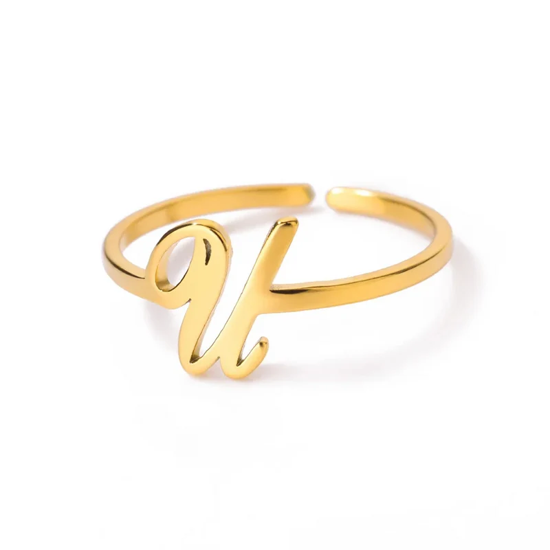 Bague Initiale Femme