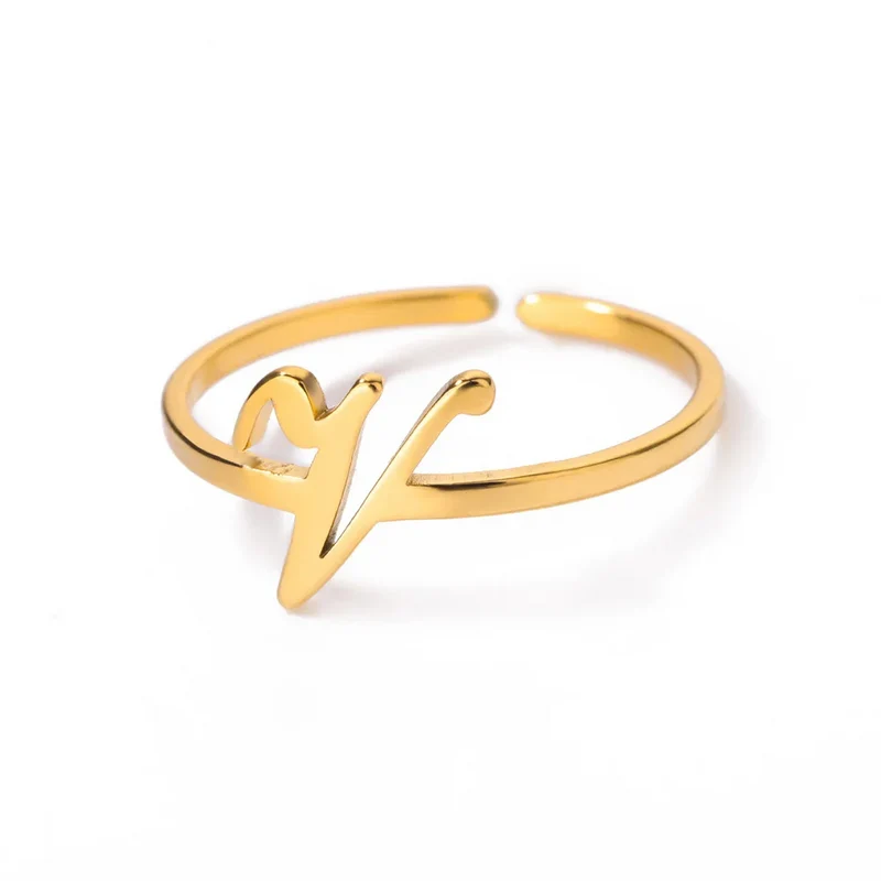 Bague Initiale Femme