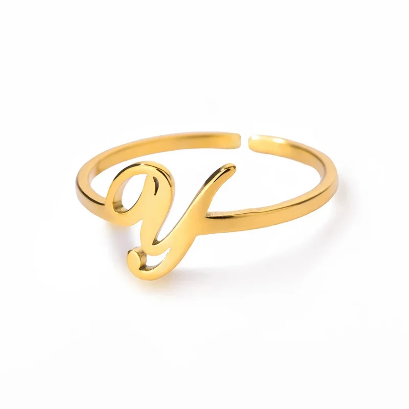 Bague Initiale Femme