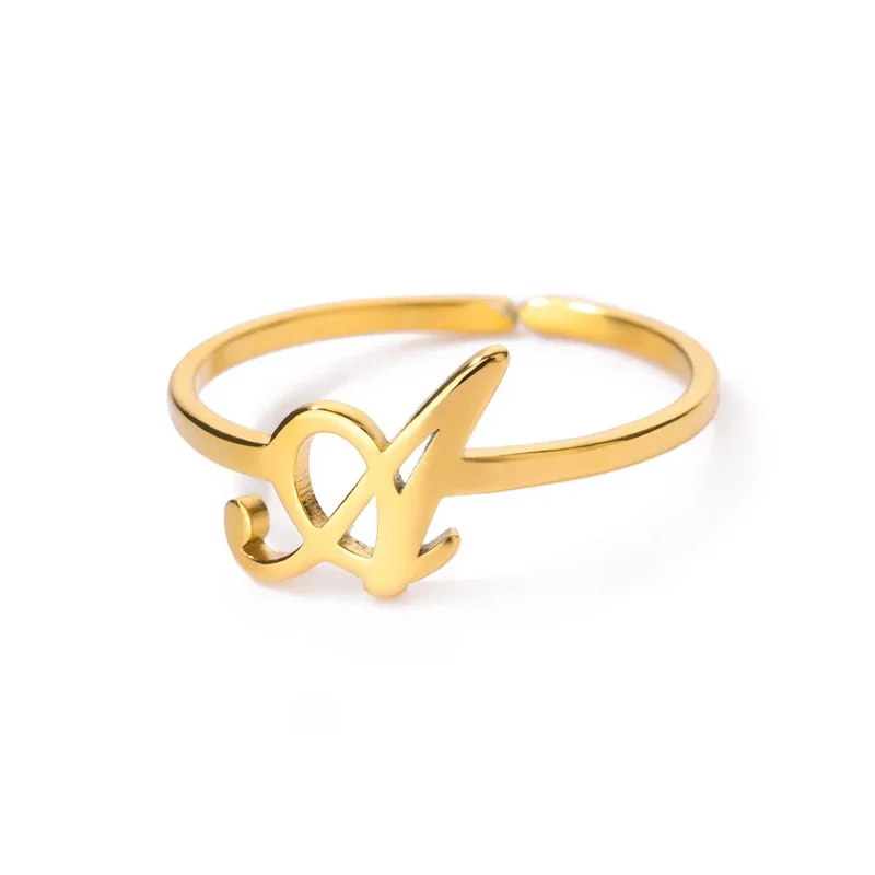 Bague Initiale A Femme