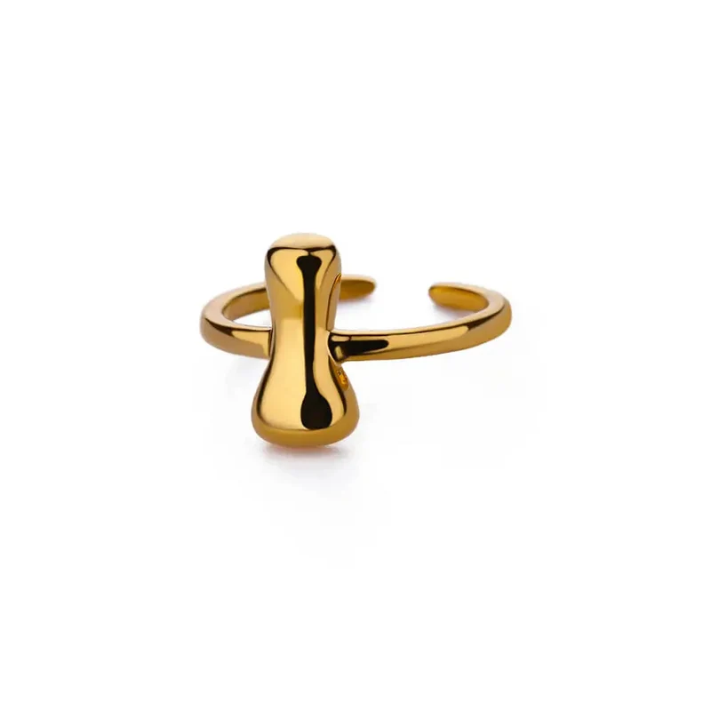 Bague Initiale Bubble