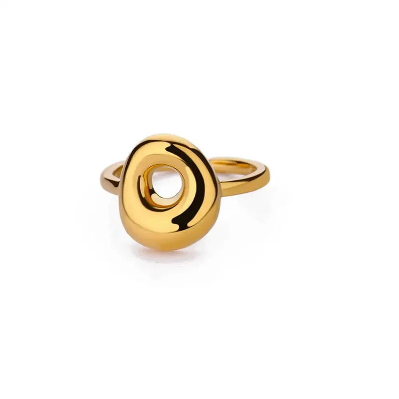 Bague Initiale Bubble