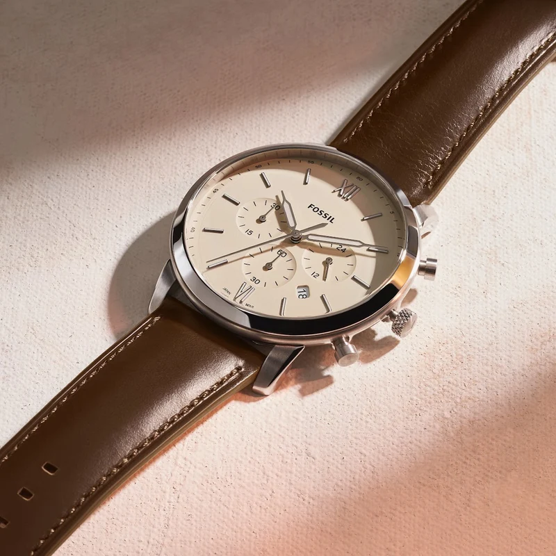 Fossil Neutra Chrono Hommes Montre Marron FS5380
