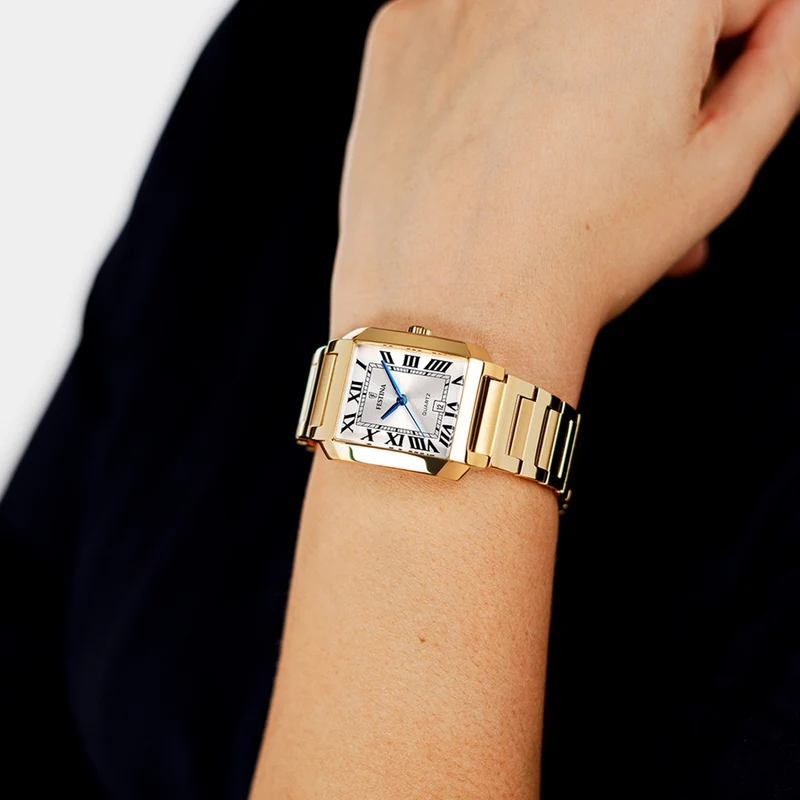 Festina On The Square Femmes Montre Or F20680/1