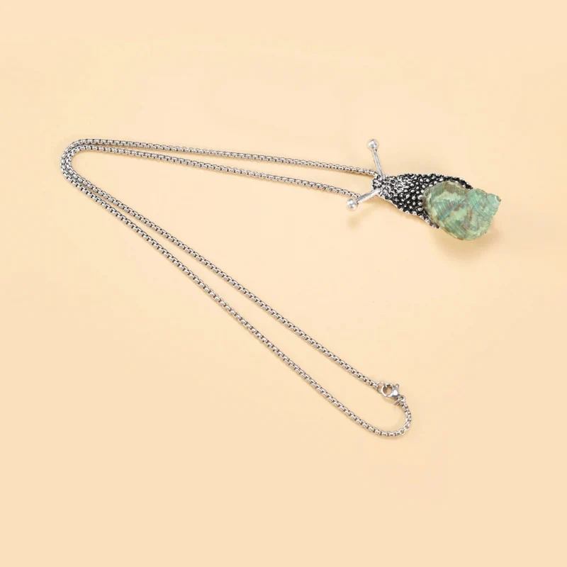 Collier Imitation Escargot