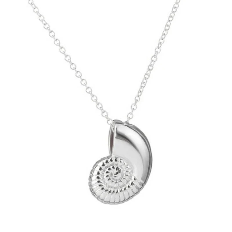 Collier Escargot Acier Inoxydable