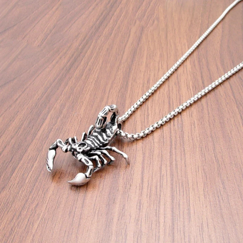 Collier Scorpion Acier Inoxydable
