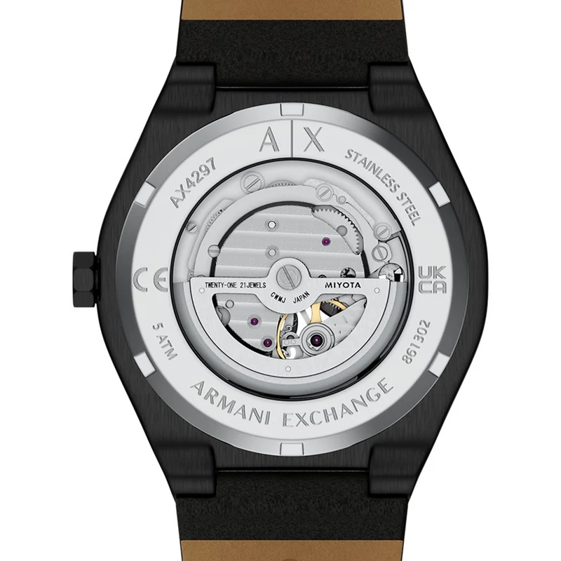 Armani Exchange Sync Silver Dial Automatic Watch AX4297