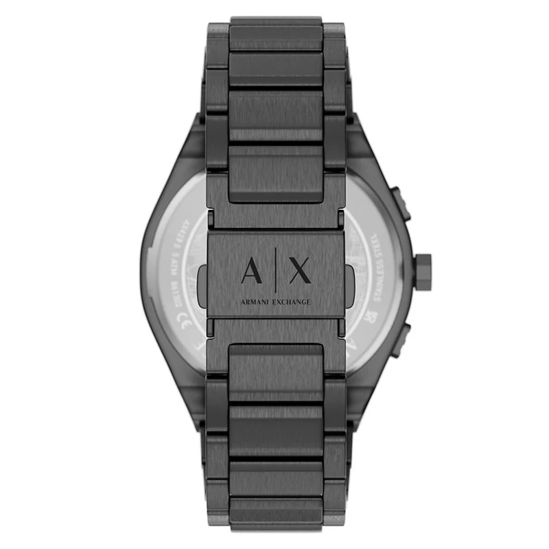 Armani Exchange Sync Round Black Dial Watch AX4295