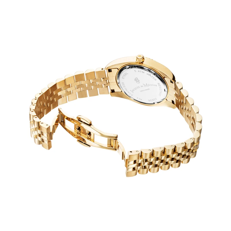 Jacques du Manoir Inspiration Femmes Montre Or NRO.21