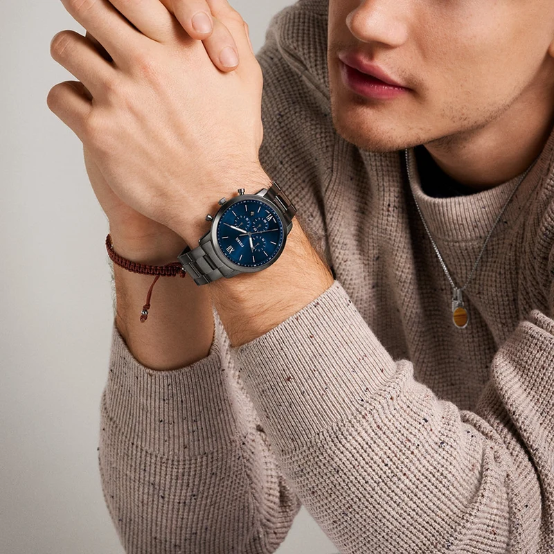 Fossil Neutra Montre homme Neutra Blue FS6111