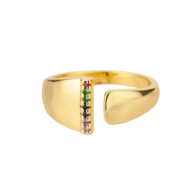 Bague Initiale Couleur