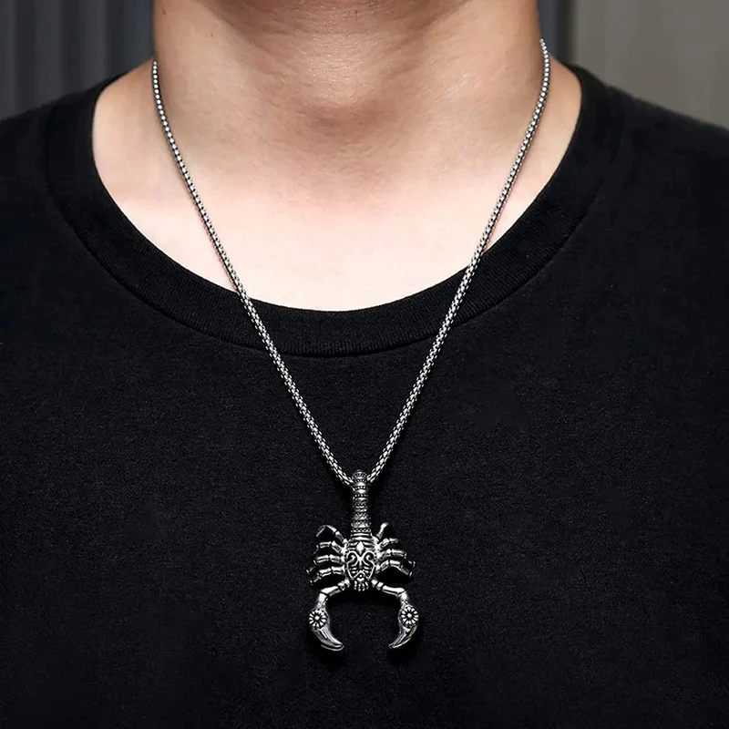 Collier Scorpion Argent