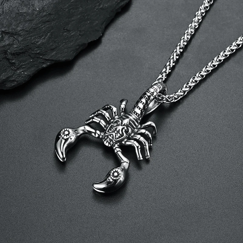 Collier Scorpion Argent