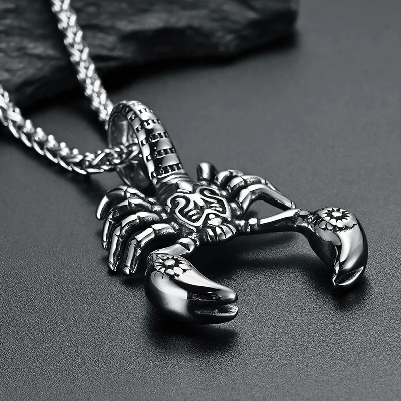 Collier Scorpion Argent