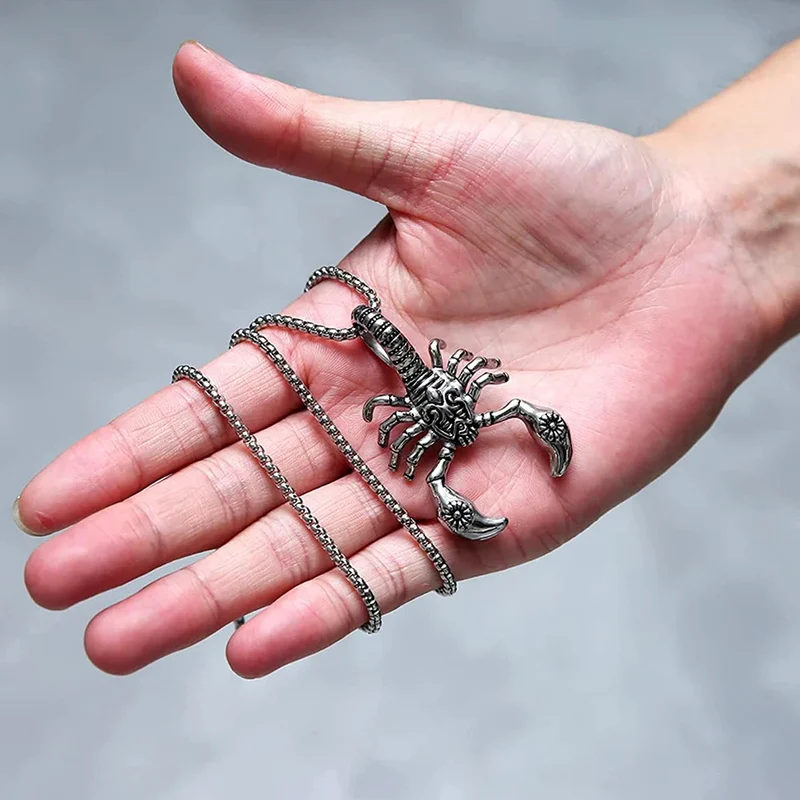 Collier Scorpion Argent