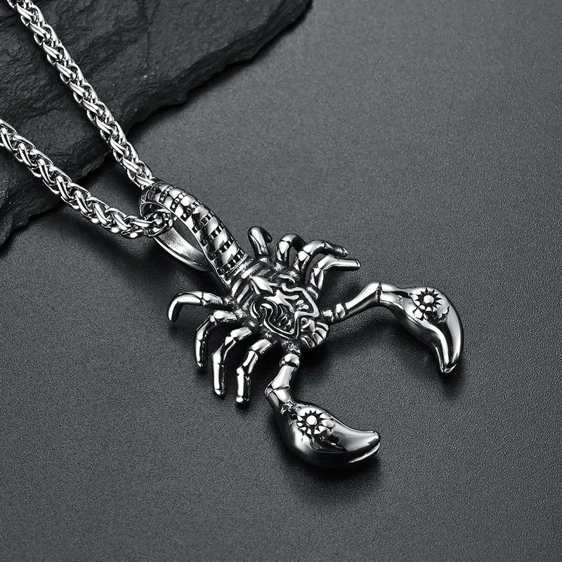 Collier Scorpion Argent