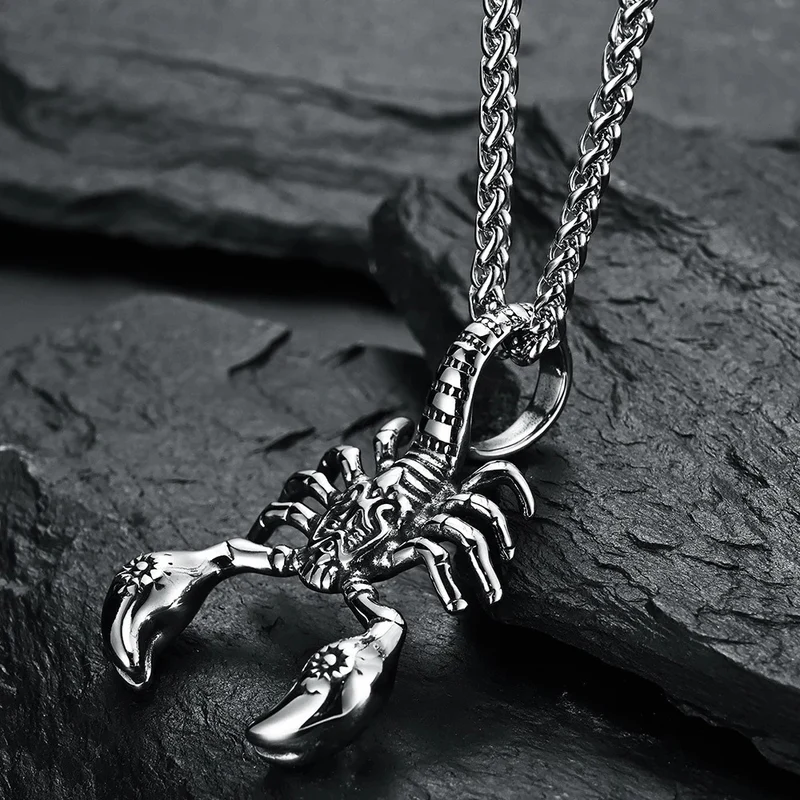 Collier Scorpion Argent