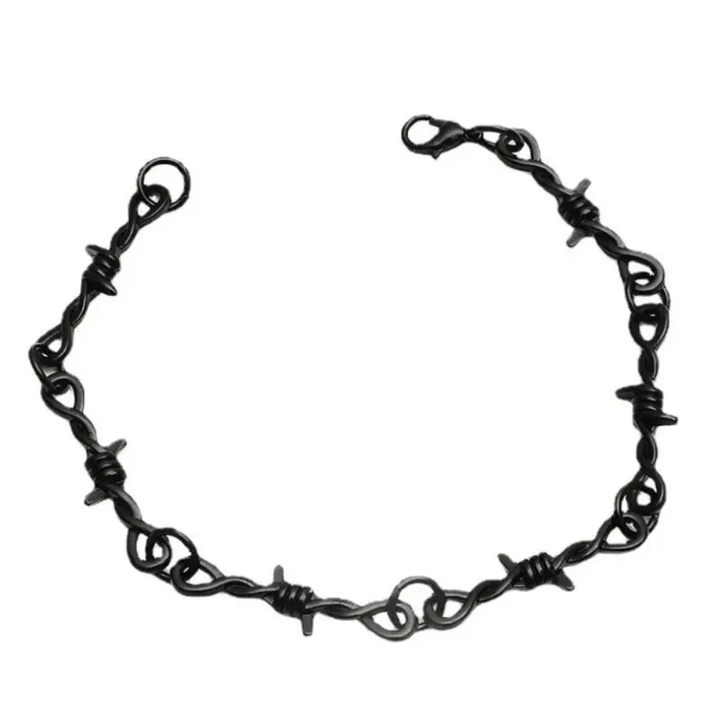 Bracelet Barbelé Noir