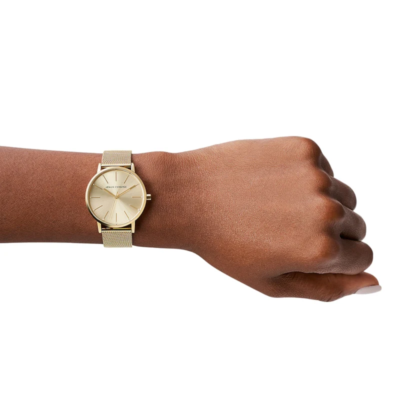 Armani Exchange Lola Femmes Montre Or AX5536